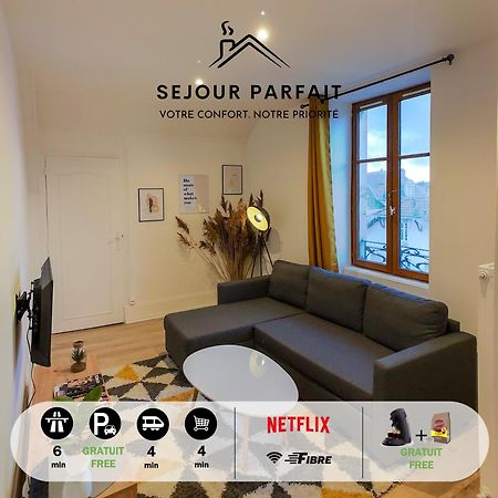 Appart'Hotel Le Strasbourg - Renove, Calme Et Netflix Belfort Zewnętrze zdjęcie